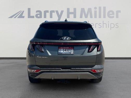 Amazon Gray 2023 Hyundai TUCSON Limited