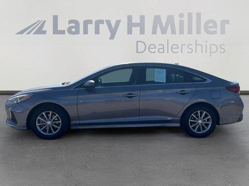 Machine Gray 2019 Hyundai SONATA SE