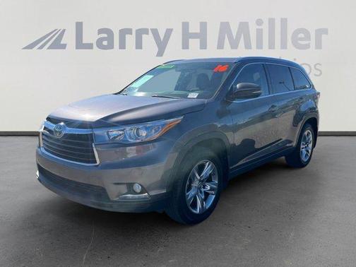 Gray 2016 Toyota Highlander