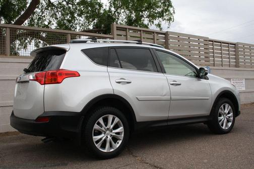 Silver 2015 Toyota RAV4 Limited