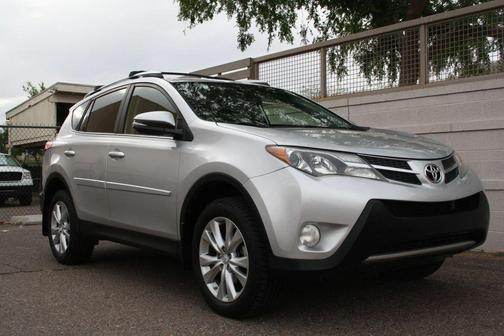 Silver 2015 Toyota RAV4 Limited