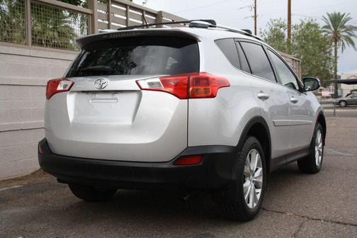 Silver 2015 Toyota RAV4 Limited
