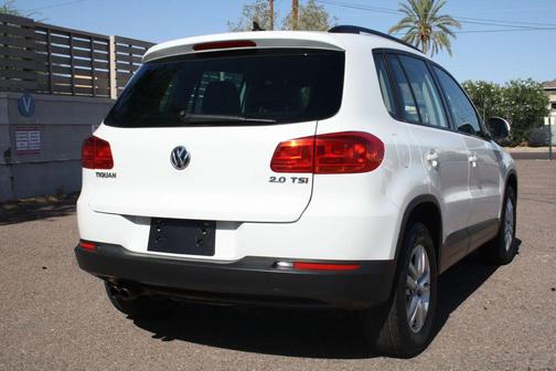 White 2017 Volkswagen Tiguan 2.0T S 4MOTION