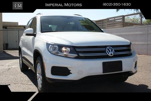 White 2017 Volkswagen Tiguan 2.0T S 4MOTION