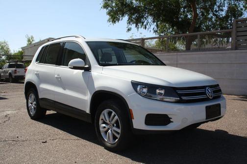 White 2017 Volkswagen Tiguan 2.0T S 4MOTION