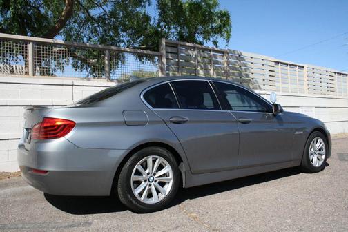 Silver 2014 BMW 528 528i Sedan 4D