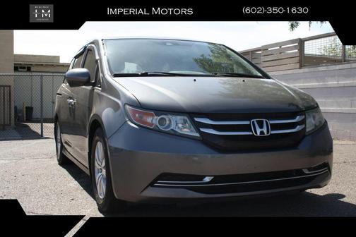 Gray 2016 Honda Odyssey EX-L