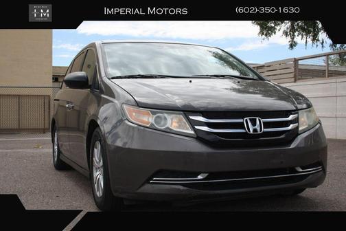 Gray 2015 Honda Odyssey EX-L