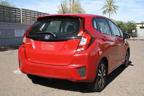 Red 2016 Honda Fit LX