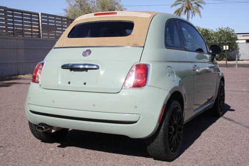 Green 2013 FIAT 500 Pop