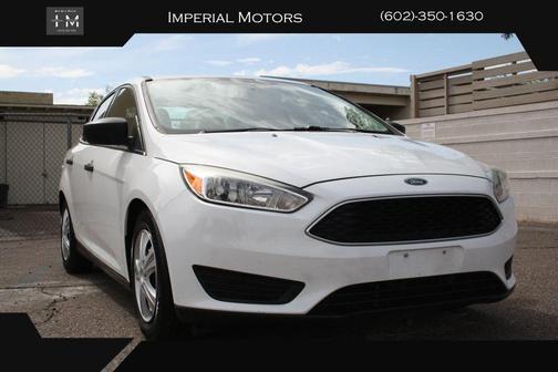 White 2015 Ford Focus S
