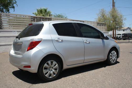 Silver 2014 Toyota Yaris LE