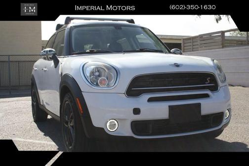 White 2015 MINI Countryman Cooper S