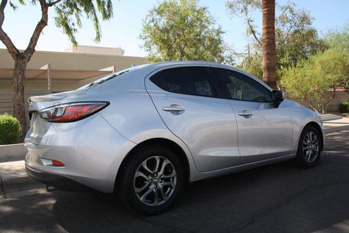 Silver 2020 Toyota Yaris Sedan LE