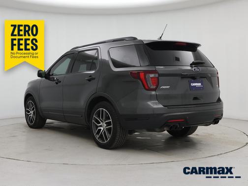 Gray 2018 Ford Explorer Sport