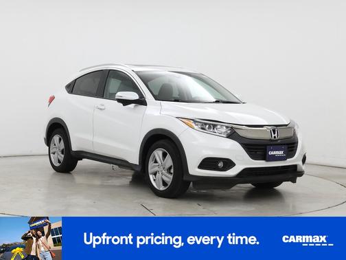 White 2019 Honda HR-V EX
