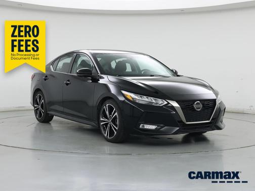 Black 2021 Nissan Sentra SR