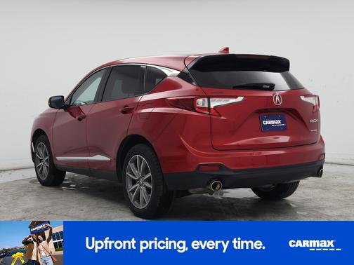 Red 2019 Acura RDX