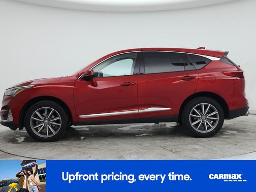 Red 2019 Acura RDX