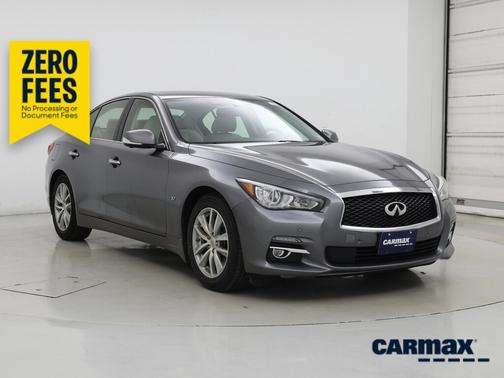 Gray 2015 INFINITI Q50 Premium