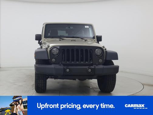 Tan 2017 Jeep Wrangler Willys Wheeler