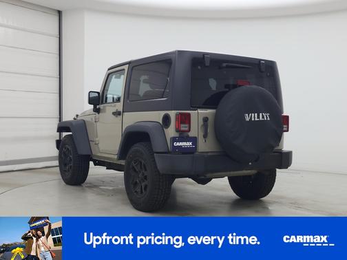 Tan 2017 Jeep Wrangler Willys Wheeler