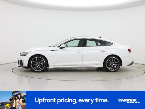 White 2022 Audi A5 Sportback S-Line Premium