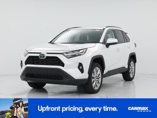 White 2025 Toyota RAV4 XLE Premium