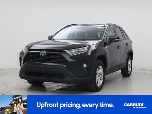 Black 2021 Toyota RAV4 Hybrid XLE