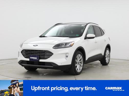 White 2021 Ford Escape Titanium