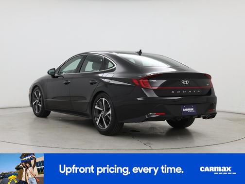 Black 2021 Hyundai SONATA SEL Plus