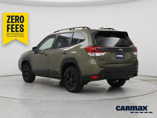 Green 2022 Subaru Forester Wilderness
