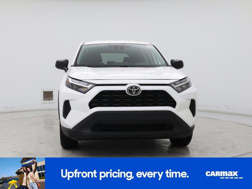 White 2025 Toyota RAV4 LE