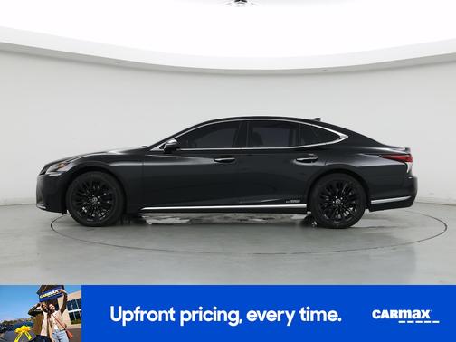Black 2018 Lexus LS 500h