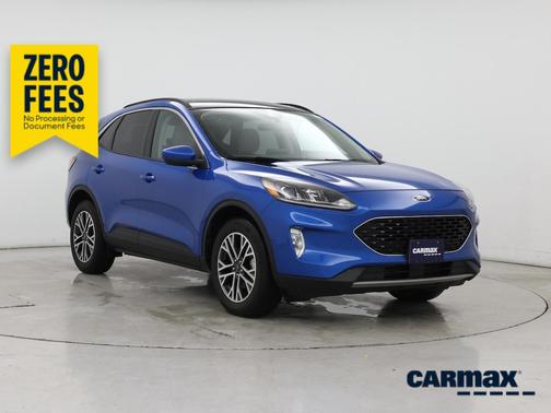 Blue 2020 Ford Escape SEL