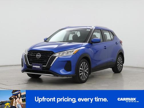 Blue 2022 Nissan Kicks SV