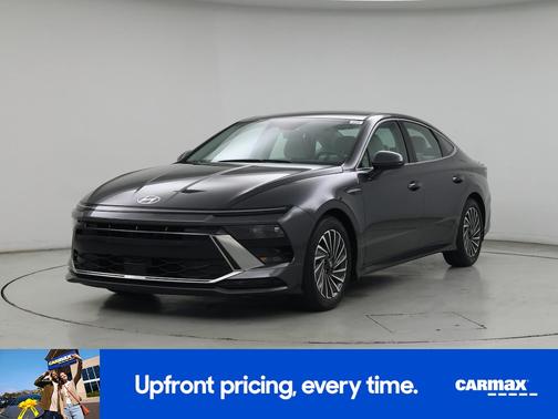 Gray 2024 Hyundai SONATA Hybrid SEL