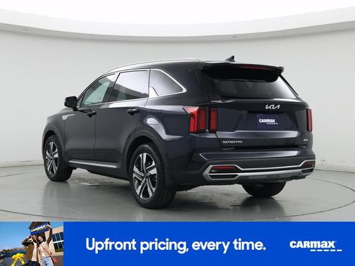 Blue 2023 Kia Sorento Hybrid EX