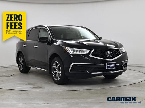 Black 2018 Acura MDX