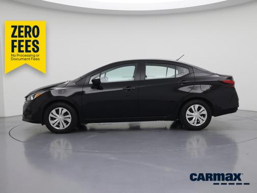 Black 2024 Nissan Versa S
