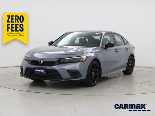 Gray 2023 Honda Civic Sport
