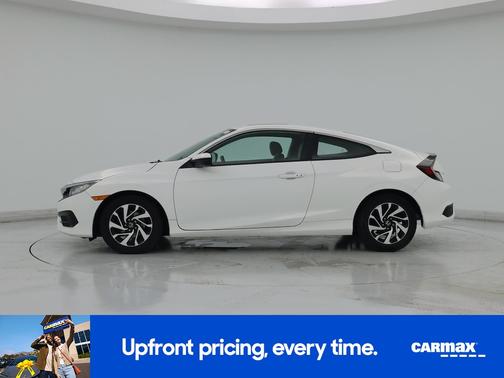 White 2017 Honda Civic LX-P
