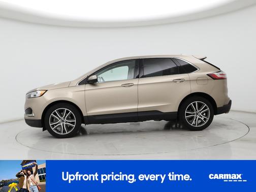Gold 2020 Ford Edge Titanium