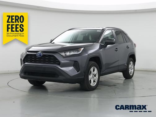 Gray 2021 Toyota RAV4 Hybrid LE