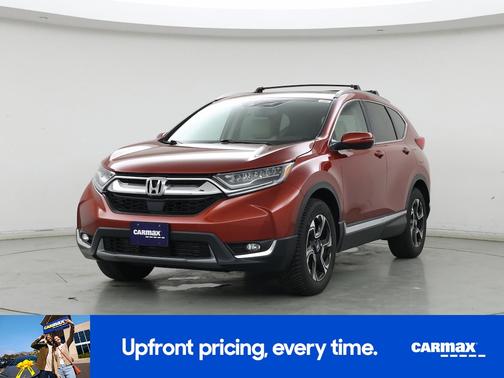 Orange 2017 Honda CR-V Touring