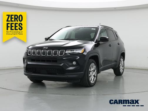 Black 2022 Jeep Compass Latitude Lux
