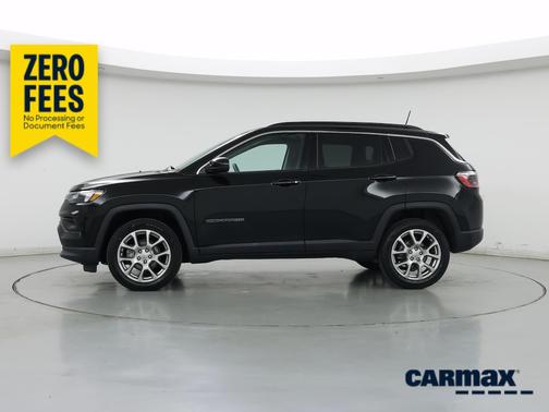 Black 2022 Jeep Compass Latitude Lux