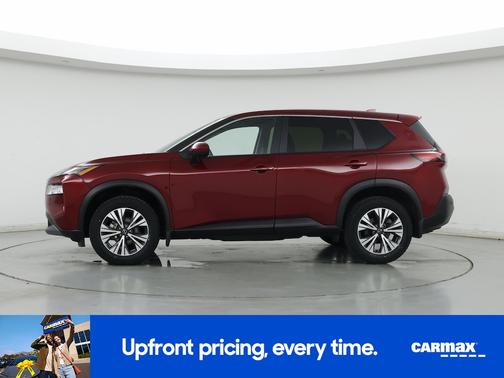 Red 2023 Nissan Rogue SV