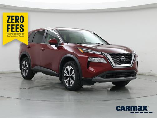 Red 2023 Nissan Rogue SV