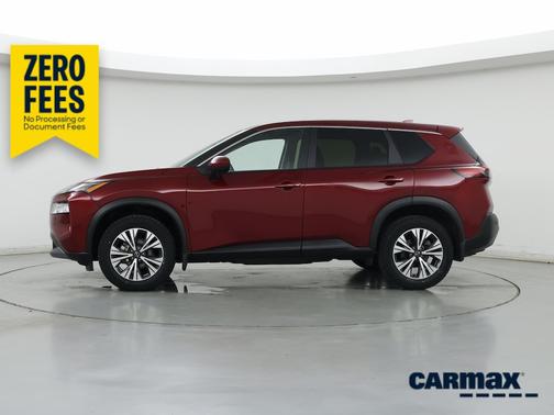 Red 2023 Nissan Rogue SV